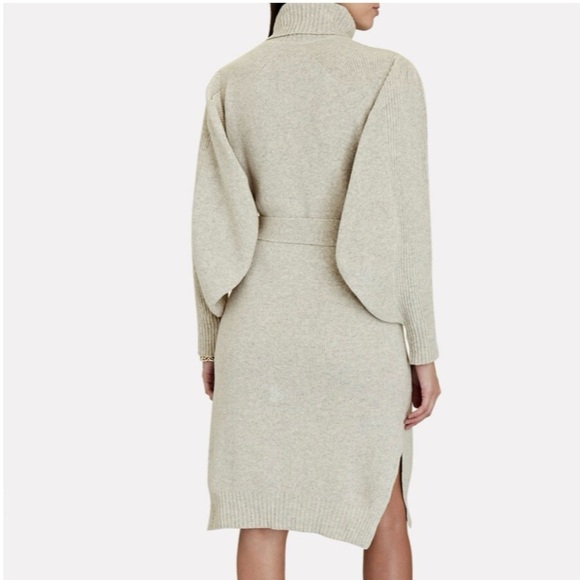 Magali Pascal Ambar Sweater Turtleneck Dress Sz S - Picture 2 of 11